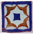Pavement tiles, Tin-glazed earthenware, Spanish, Seville