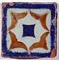 Pavement tiles, Tin-glazed earthenware, Spanish, Seville
