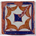 Pavement tiles, Tin-glazed earthenware, Spanish, Seville