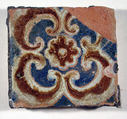 Pavement tiles, Tin-glazed earthenware, Spanish, Seville