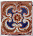 Pavement tiles, Tin-glazed earthenware, Spanish, Seville