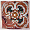 Pavement tiles, Tin-glazed earthenware, Spanish, Seville
