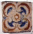 Pavement tiles, Tin-glazed earthenware, Spanish, Seville