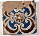Pavement tiles, Tin-glazed earthenware, Spanish, Seville
