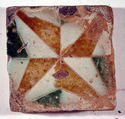 Pavement tiles, Tin-glazed earthenware, Spanish, Seville