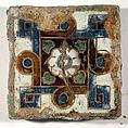 Pavement tiles, Tin-glazed earthenware, Spanish, Seville