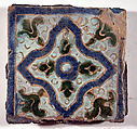 Pavement tiles, Tin-glazed earthenware, Spanish, Seville