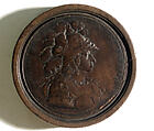 Group of Fourteen Roundels for Jeu de Moulin, Rosewood, German