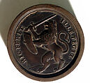 Group of Fourteen Roundels for Jeu de Moulin, Rosewood, German