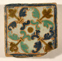 Pavement tiles, Tin-glazed earthenware, Spanish, Seville