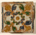 Pavement tiles, Tin-glazed earthenware, Spanish, Seville