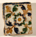 Pavement tiles, Tin-glazed earthenware, Spanish, Seville