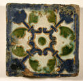 Pavement tiles, Tin-glazed earthenware, Spanish, Seville