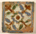 Pavement tiles, Tin-glazed earthenware, Spanish, Seville