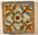 Pavement tiles, Tin-glazed earthenware, Spanish, Seville