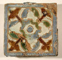 Pavement tiles, Tin-glazed earthenware, Spanish, Seville