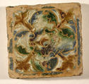 Pavement tiles, Tin-glazed earthenware, Spanish, Seville