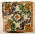 Pavement tiles, Tin-glazed earthenware, Spanish, Seville