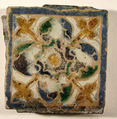 Pavement tiles, Tin-glazed earthenware, Spanish, Seville