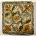 Pavement tiles, Tin-glazed earthenware, Spanish, Seville