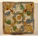 Pavement tiles, Tin-glazed earthenware, Spanish, Seville