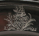 Plate from a table service owned by Chancellor Robert R. Livingston of New York, Jacques-Nicolas Roettiers (1736–1788, master 1765, retired 1777), Silver, French, Paris