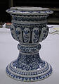 Base for a tulip vase, The "Greek A" Factory, Tin-glazed earthenware (Delftware), Dutch, Delft