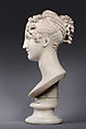Ideal Head (Erato?), Antonio Canova (Italian, Possagno 1757–1822 Venice), Marble, Italian