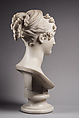 Ideal Head (Erato?), Antonio Canova (Italian, Possagno 1757–1822 Venice), Marble, Italian