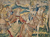 Seven Deadly Sins: Lust tapestry, Designed by Pieter Coecke van Aelst (Netherlandish, Aelst 1502–1550 Brussels), Wool, silk, and gold and silver-metal-wrapped threads, Netherlandish, Brussels