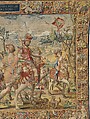 Seven Deadly Sins: Pride tapestry, Designed by Pieter Coecke van Aelst (Netherlandish, Aelst 1502–1550 Brussels), Wool, silk, and gold and silver-metal-wrapped threads, Netherlandish, Brussels