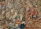 Seven Deadly Sins: Pride tapestry, Designed by Pieter Coecke van Aelst (Netherlandish, Aelst 1502–1550 Brussels), Wool, silk, and gold and silver-metal-wrapped threads, Netherlandish, Brussels