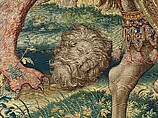 Seven Deadly Sins: Pride tapestry, Designed by Pieter Coecke van Aelst (Netherlandish, Aelst 1502–1550 Brussels), Wool, silk, and gold and silver-metal-wrapped threads, Netherlandish, Brussels