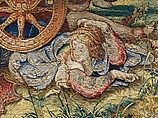 Seven Deadly Sins: Pride tapestry, Designed by Pieter Coecke van Aelst (Netherlandish, Aelst 1502–1550 Brussels), Wool, silk, and gold and silver-metal-wrapped threads, Netherlandish, Brussels
