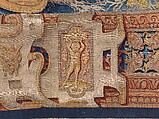 The Story of Vertumnus and Pomona: Vertumnus in the Guise of a Herdsman tapestry, Designed by Pieter Coecke van Aelst (Netherlandish, Aelst 1502–1550 Brussels), Wool, silk, and gold and silver-metal-wrapped threads, Netherlandish, Brussels