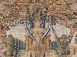 The Story of Vertumnus and Pomona: Vertumnus in the Guise of a Herdsman tapestry, Designed by Pieter Coecke van Aelst (Netherlandish, Aelst 1502–1550 Brussels), Wool, silk, and gold and silver-metal-wrapped threads, Netherlandish, Brussels