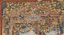 The Story of Vertumnus and Pomona: Vertumnus in the Guise of a Herdsman tapestry, Designed by Pieter Coecke van Aelst (Netherlandish, Aelst 1502–1550 Brussels), Wool, silk, and gold and silver-metal-wrapped threads, Netherlandish, Brussels