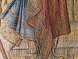 The Story of Vertumnus and Pomona: Vertumnus in the Guise of a Herdsman tapestry, Designed by Pieter Coecke van Aelst (Netherlandish, Aelst 1502–1550 Brussels), Wool, silk, and gold and silver-metal-wrapped threads, Netherlandish, Brussels
