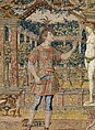 The Story of Vertumnus and Pomona: Vertumnus in the Guise of a Vintner, Designed by Pieter Coecke van Aelst (Netherlandish, Aelst 1502–1550 Brussels), Wool, silk, and gold and silver-metal-wrapped threads, Netherlandish, Brussels