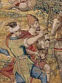Conquest of Tunis: Quest For Fodder tapestry, Designed by Pieter Coecke van Aelst (Netherlandish, Aelst 1502–1550 Brussels), Wool, silk, and gold and silver-metal-wrapped threads, Netherlandish, Brussels