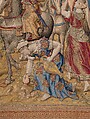Conquest of Tunis: Quest For Fodder tapestry, Designed by Pieter Coecke van Aelst (Netherlandish, Aelst 1502–1550 Brussels), Wool, silk, and gold and silver-metal-wrapped threads, Netherlandish, Brussels