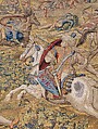 Conquest of Tunis: Quest For Fodder tapestry, Designed by Pieter Coecke van Aelst (Netherlandish, Aelst 1502–1550 Brussels), Wool, silk, and gold and silver-metal-wrapped threads, Netherlandish, Brussels