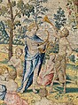 Fables of Ovid: Flaying Of Marsyas tapestry, Designed by Pieter Coecke van Aelst (Netherlandish, Aelst 1502–1550 Brussels), Wool, silk, and gold and silver-metal-wrapped threads, Netherlandish, Brussels