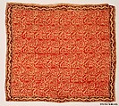 Man's handkerchief, Silk, Indian, for British market