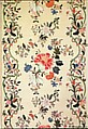 Panel, Silk, painted, Chinese, for French market