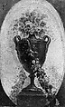 Vase of Flowers Draped with Garlands, French Painter  , 18th century, Oil on canvas, French