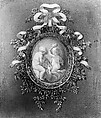 Putti in a Medallion, French Painter  , 18th century, Oil on canvas, French