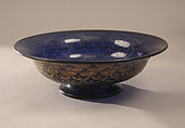 Bowl decorated with a fish-scale pattern, Glass, Italian, Venice (Murano)