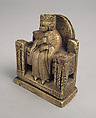 Chessman (Queen), Plaster, painted white, European
