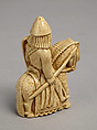 Chessman (Knight), Plaster, painted white, European